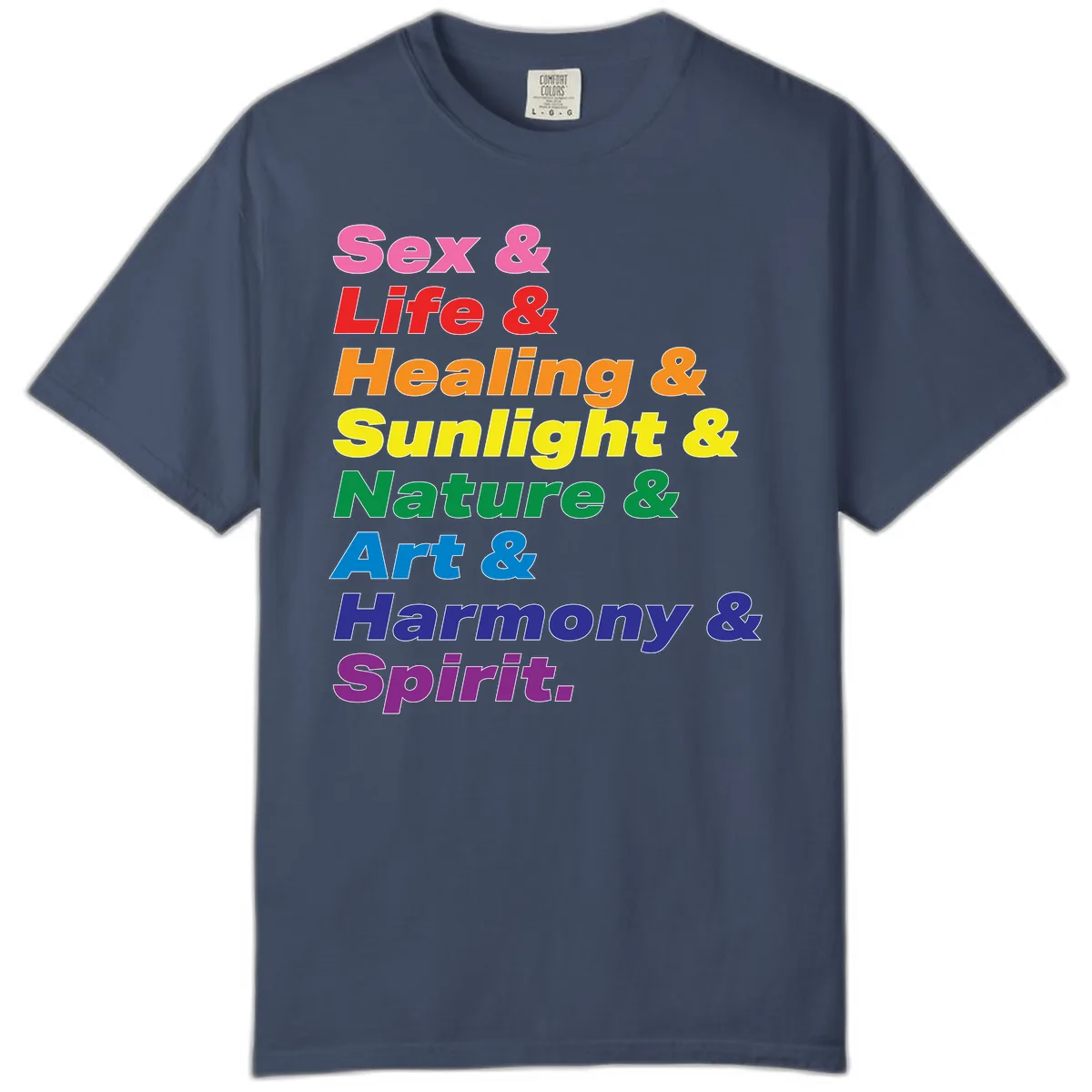 Sex Life Healing Sunlight Nature Art Harmony Spirit Comfort Color in Midnight