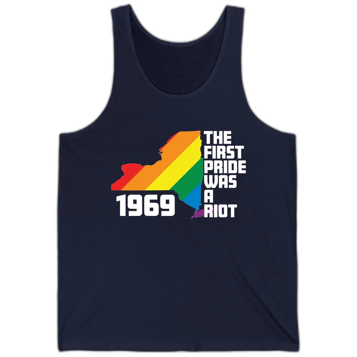 First Pride Riot 1969 Tank in Navy
