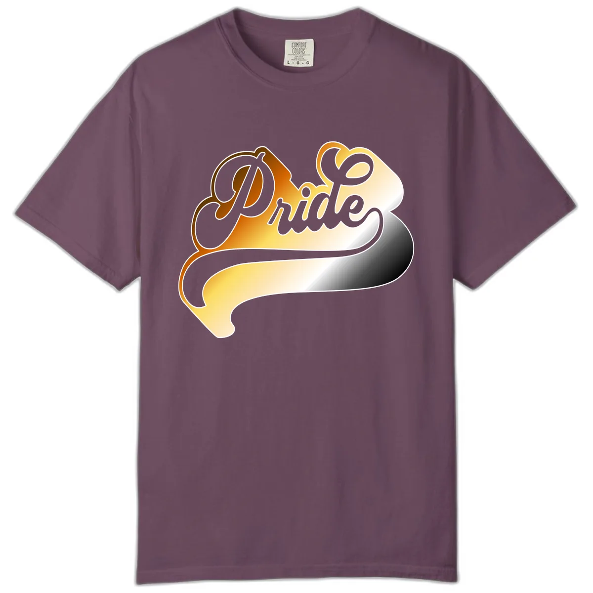 Pride Script Gradient Design Comfort Color in Berry