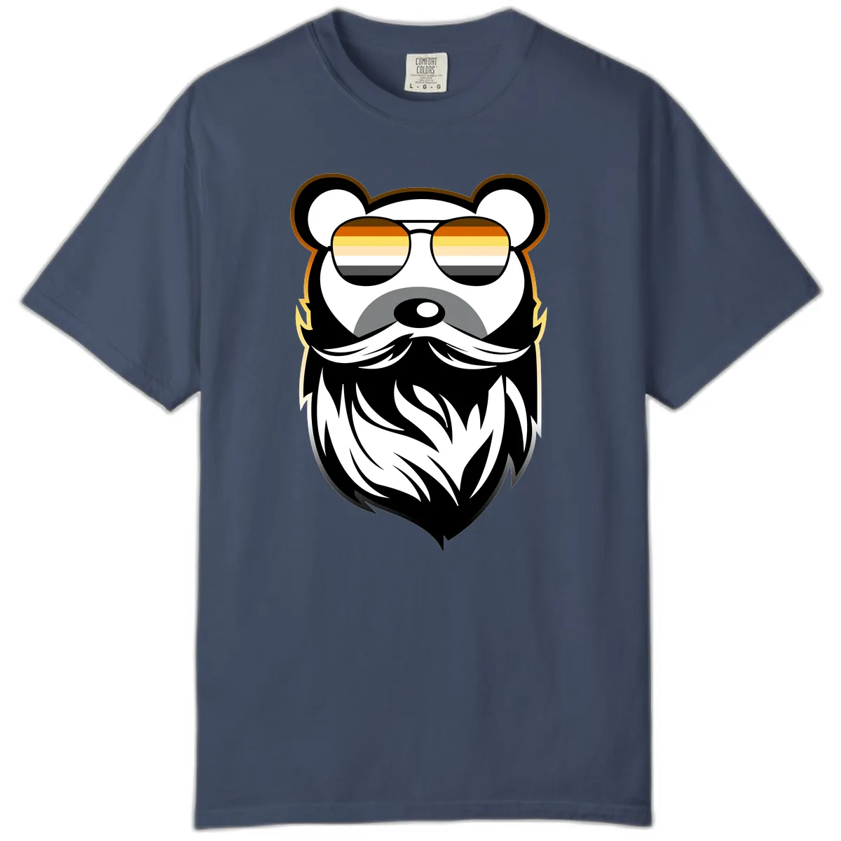 Bear Pride Sunglasses Comfort Color in Midnight