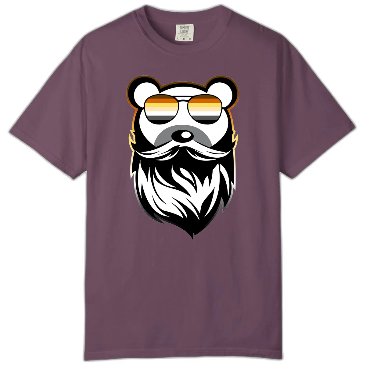 Bear Pride Sunglasses Comfort Color in Berry