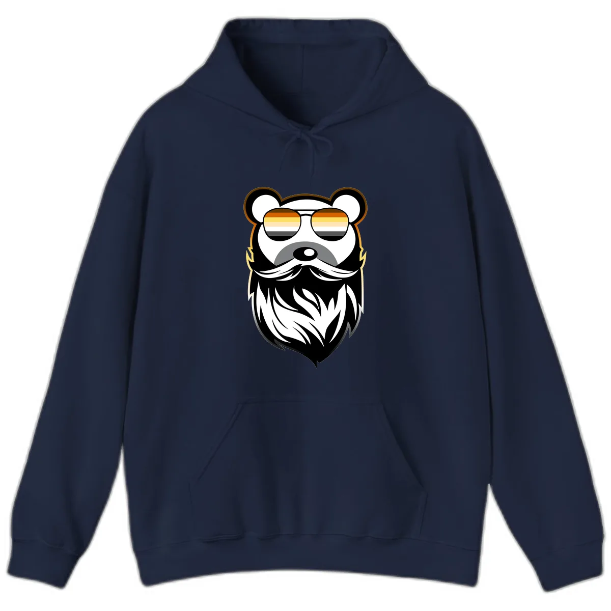 Bear Pride Sunglasses Hoodie in Navy