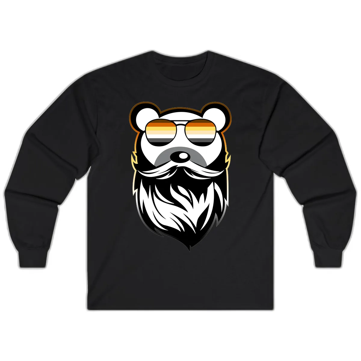 Bear Pride Sunglasses Long Sleeve in Black