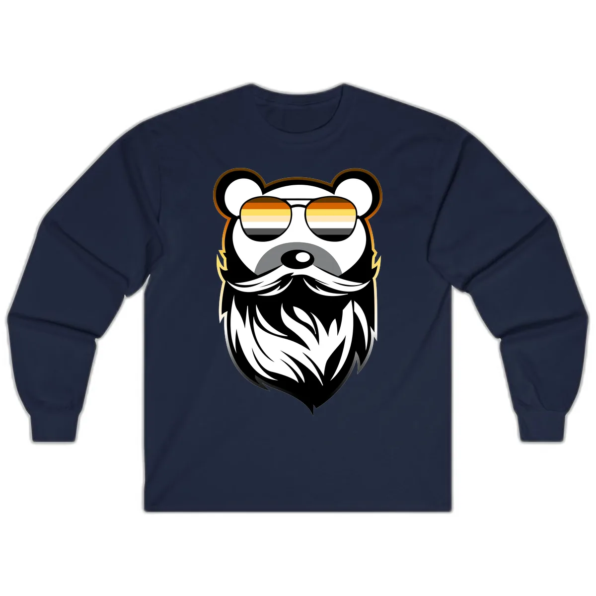 Bear Pride Sunglasses Long Sleeve in Navy