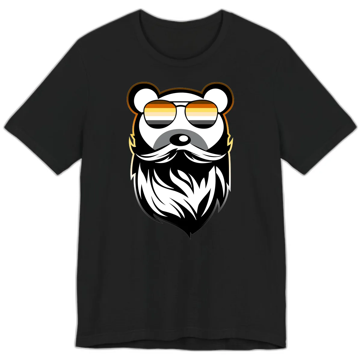 Bear Pride Sunglasses Premium T-Shirt in Black