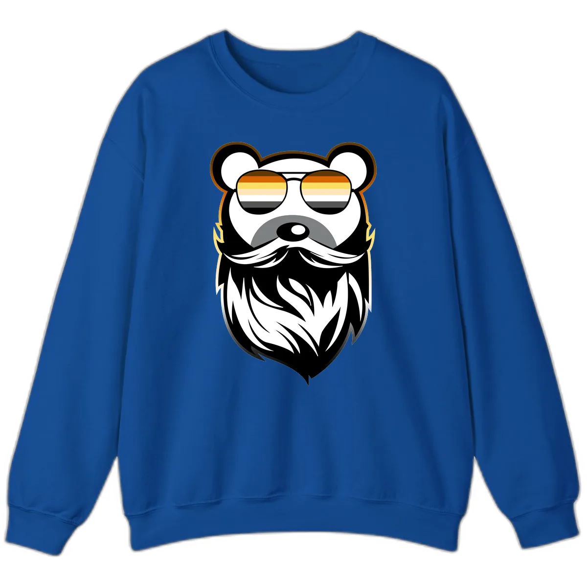 Bear Pride Sunglasses Sweatshirt in Royal