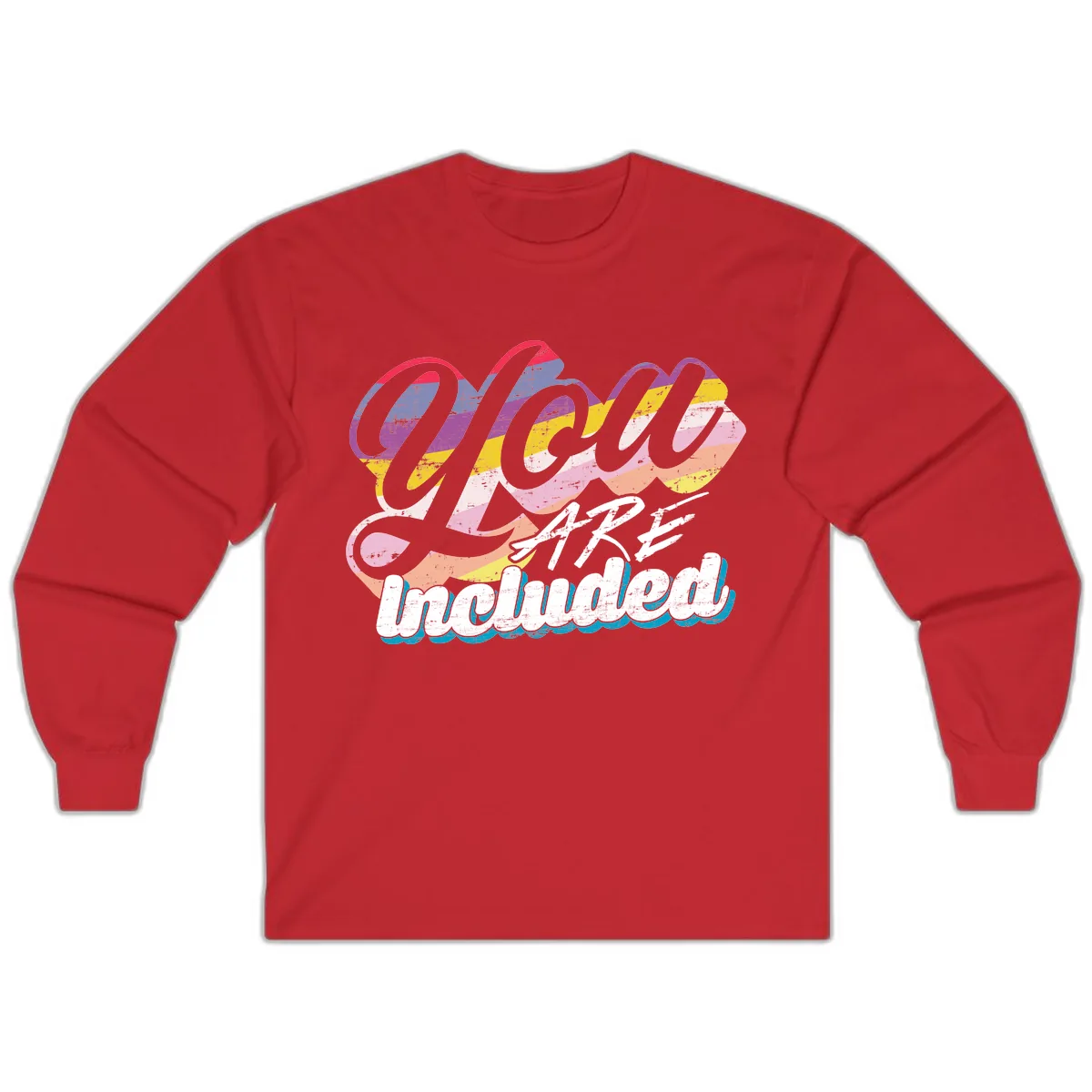 One Love Unbreakable Pride Long Sleeve in Red