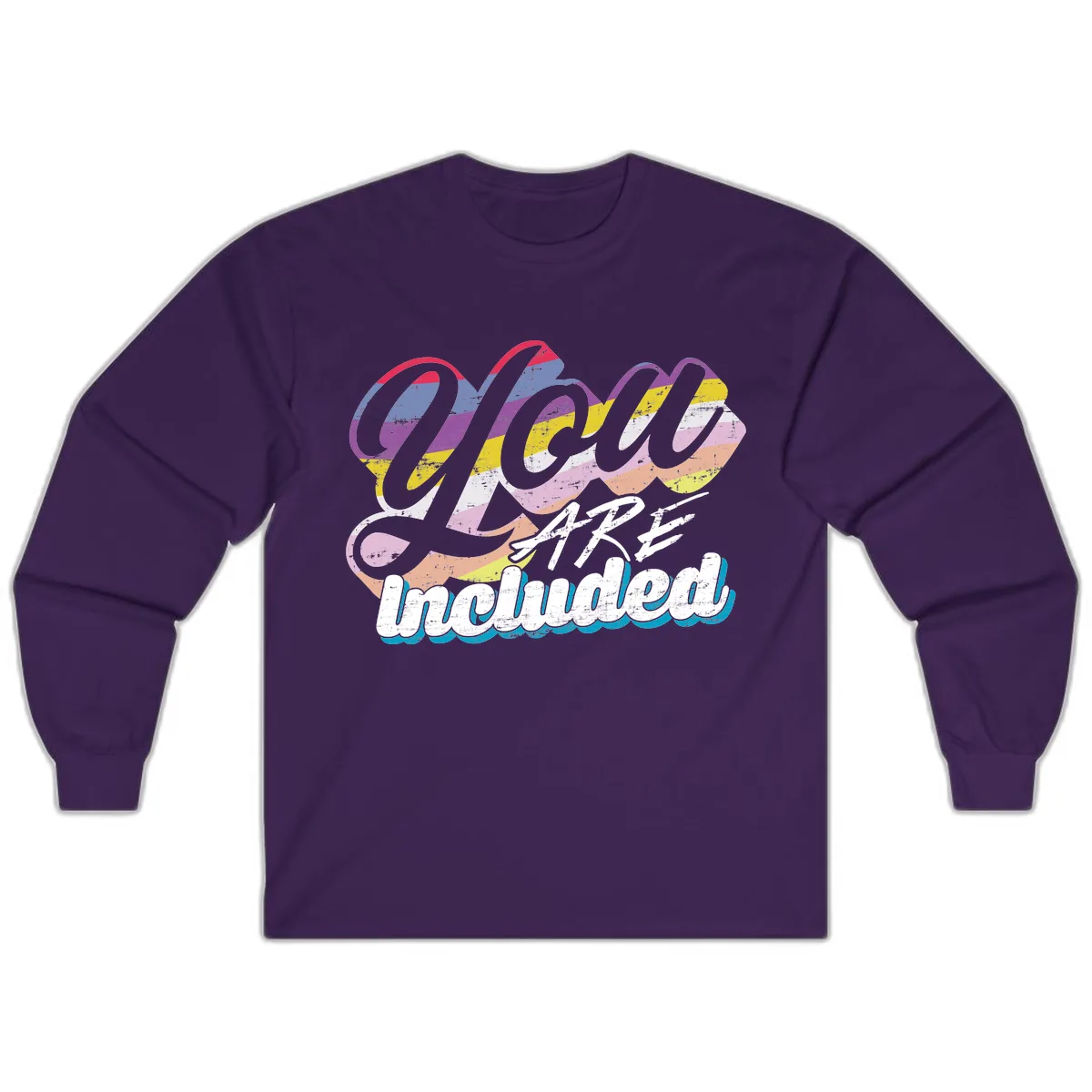 One Love Unbreakable Pride Long Sleeve in Purple