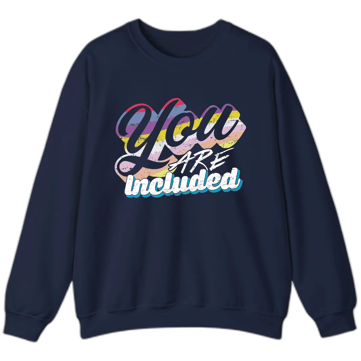 One Love Unbreakable Pride Sweatshirt in Navy