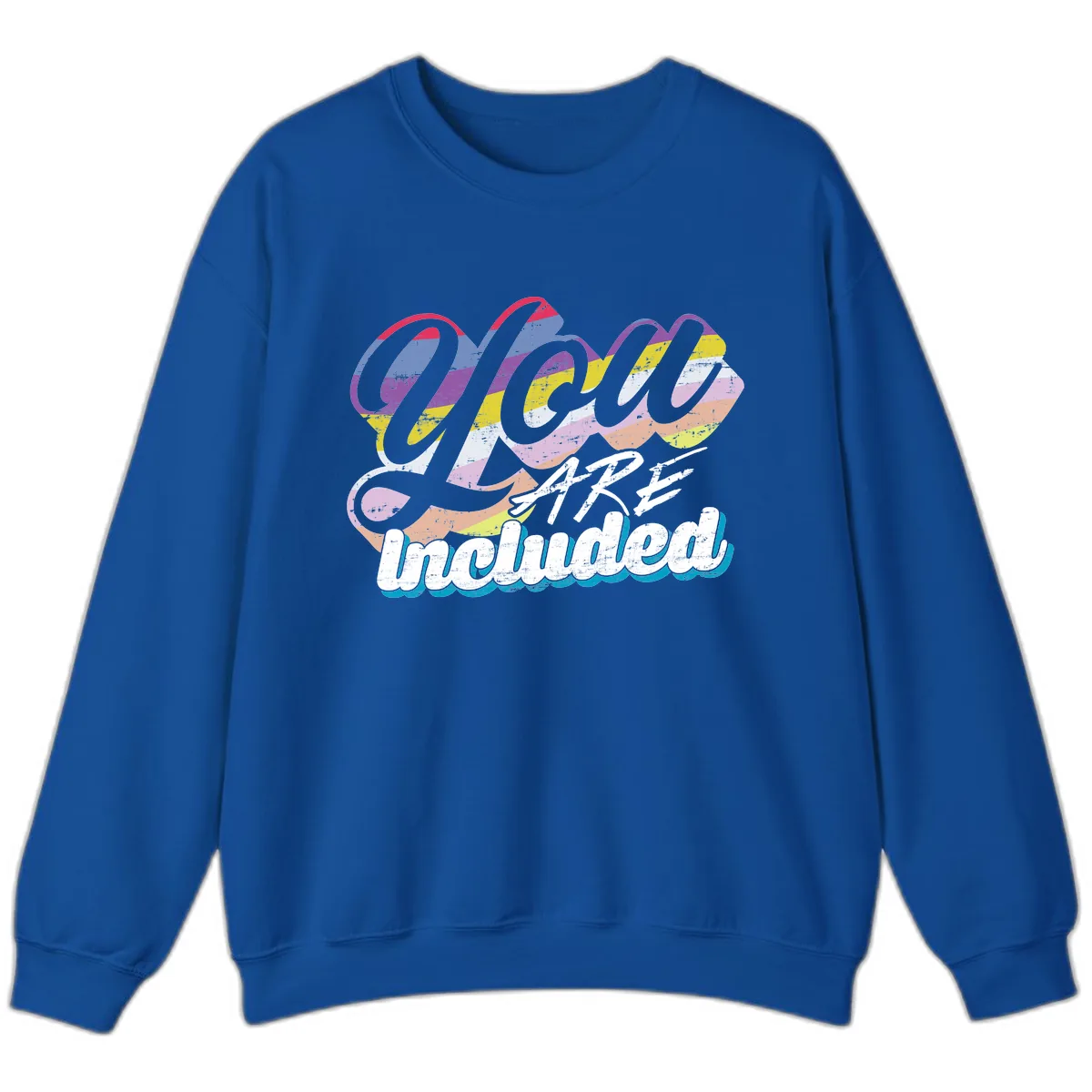 One Love Unbreakable Pride Sweatshirt in Royal