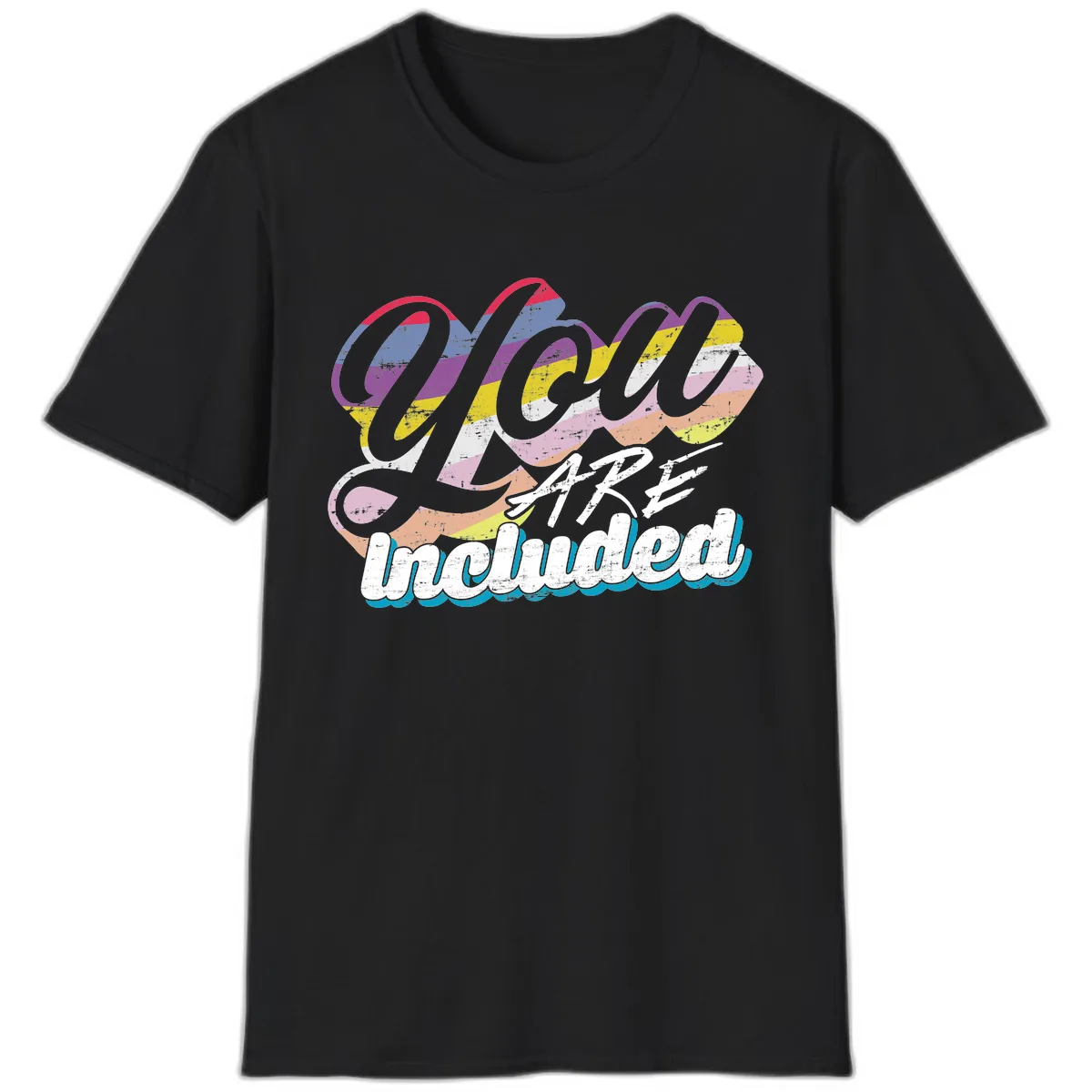 One Love Unbreakable Pride T-Shirt in Black