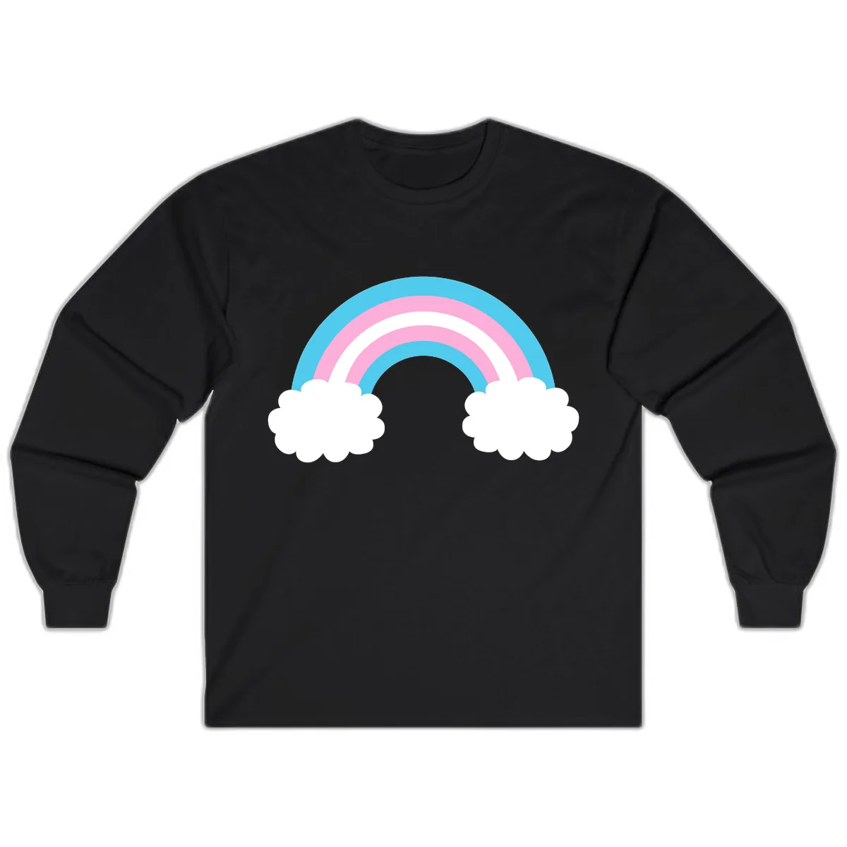 Rainbow Sky Dreams Long Sleeve in Black