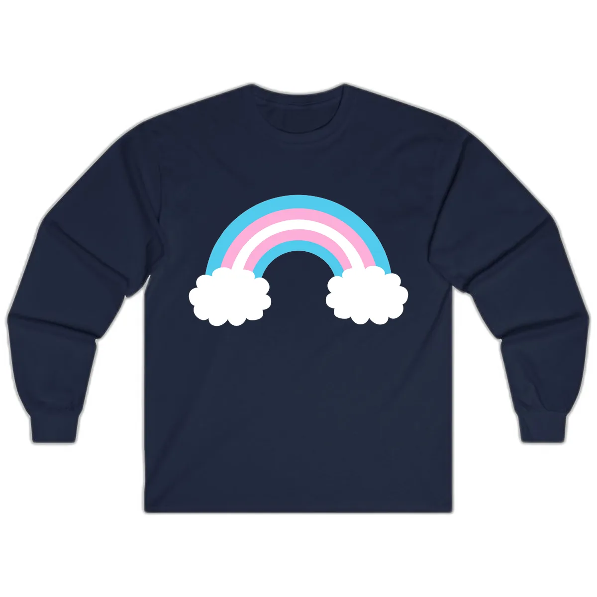 Rainbow Sky Dreams Long Sleeve in Navy