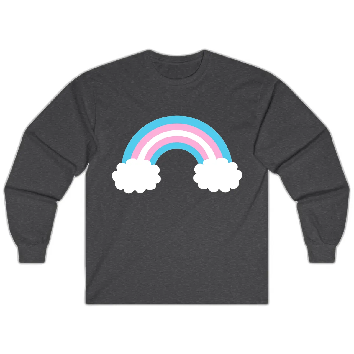 Rainbow Sky Dreams Long Sleeve in Dark Heather