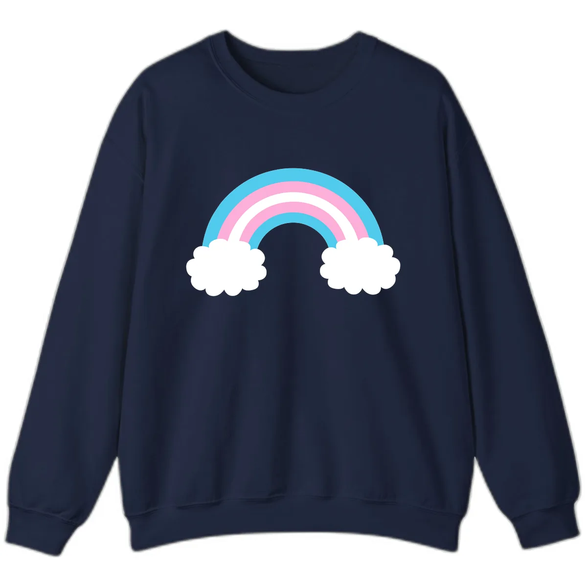 Rainbow Sky Dreams Sweatshirt in Navy