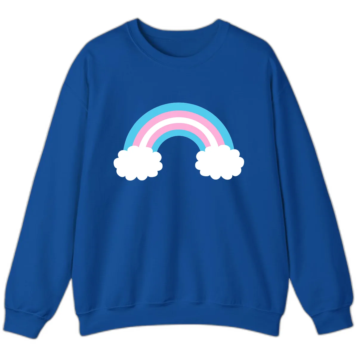 Rainbow Sky Dreams Sweatshirt in Royal