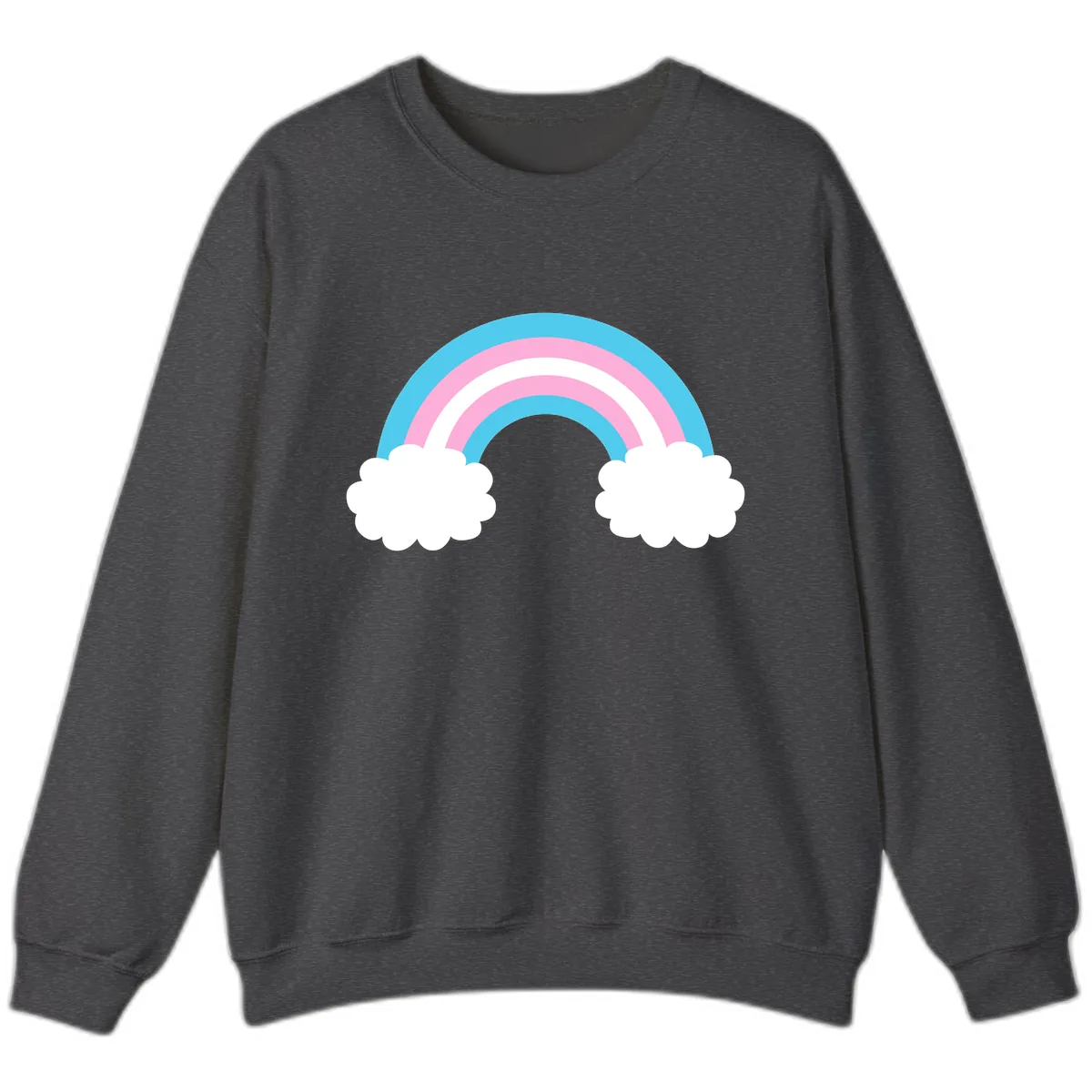 Rainbow Sky Dreams Sweatshirt in Dark Heather