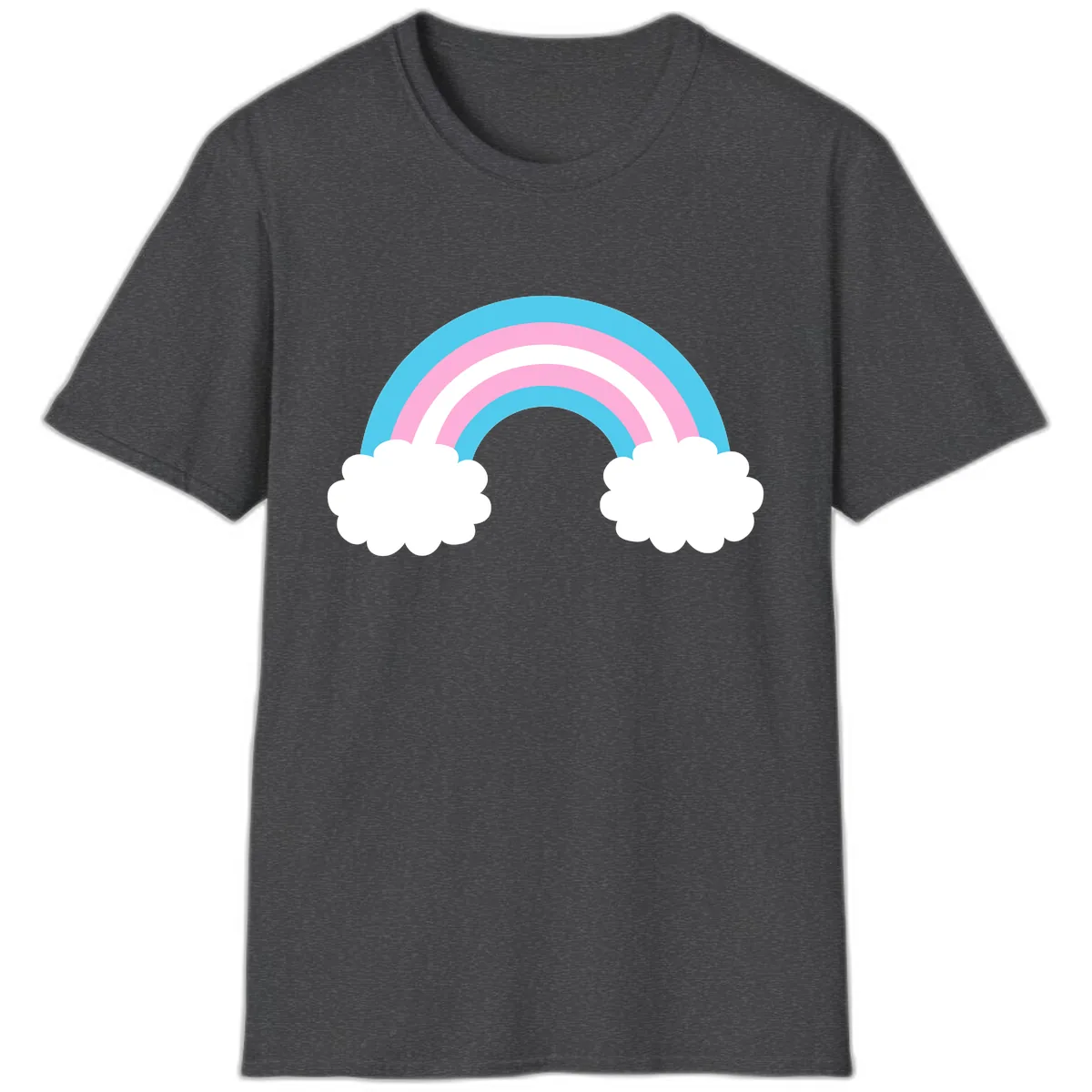 Rainbow Sky Dreams T-Shirt in Dark Heather