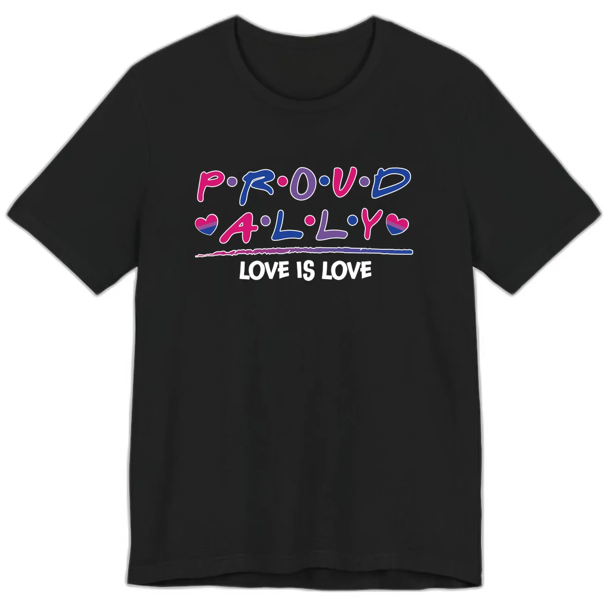 Proud For All Love Is Love Premium T-Shirt in Black