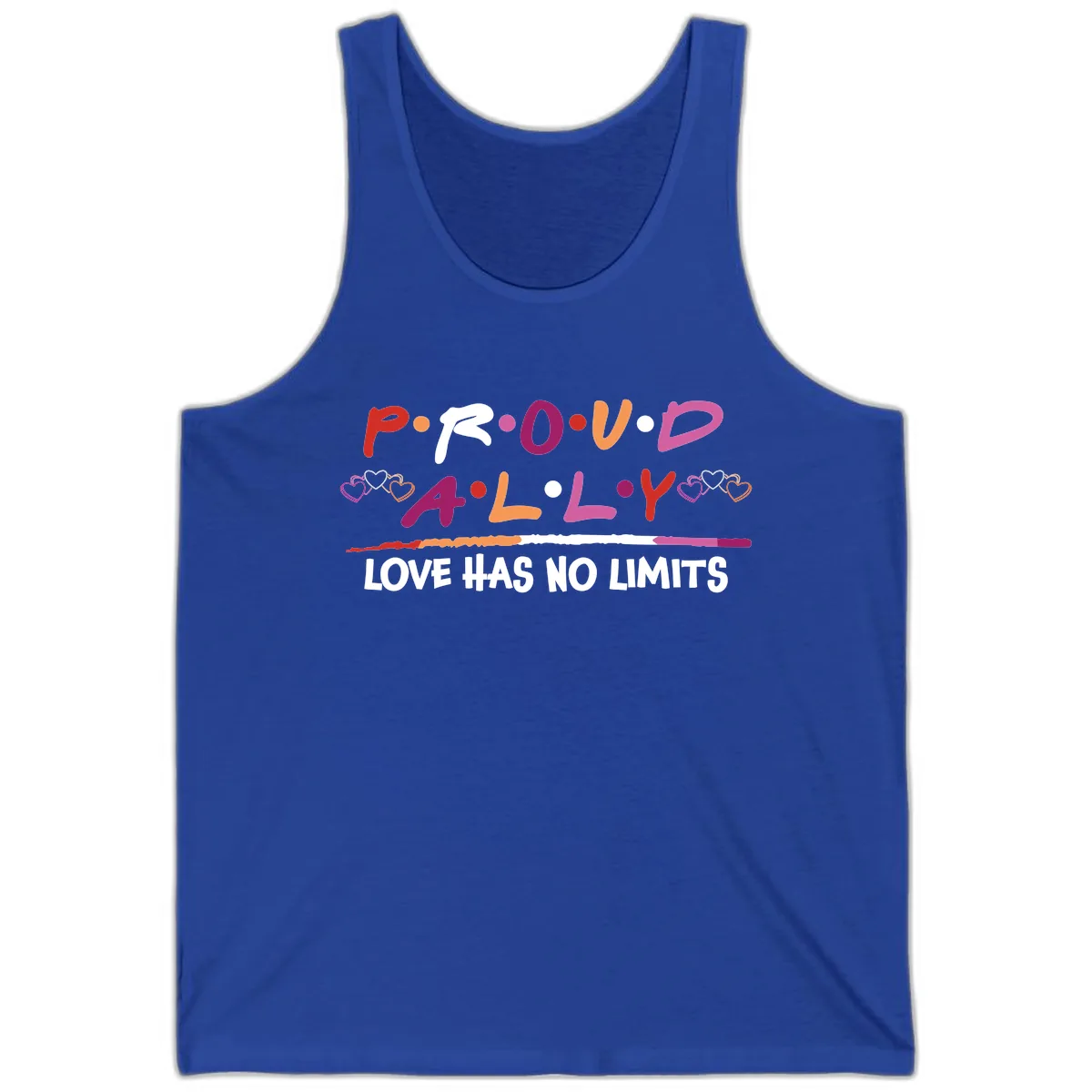 Proud Ally Love Has No Limits Tank in True Royal