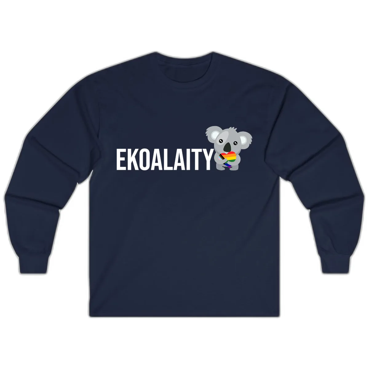 Equality Koala Pride Long Sleeve in Navy