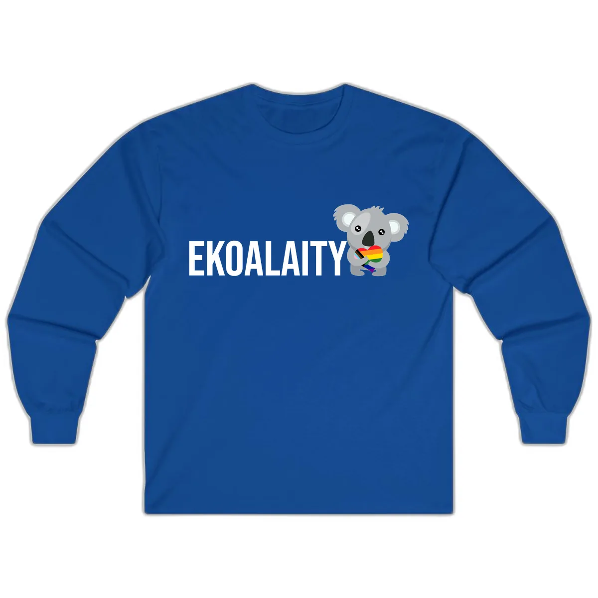 Equality Koala Pride Long Sleeve in Royal