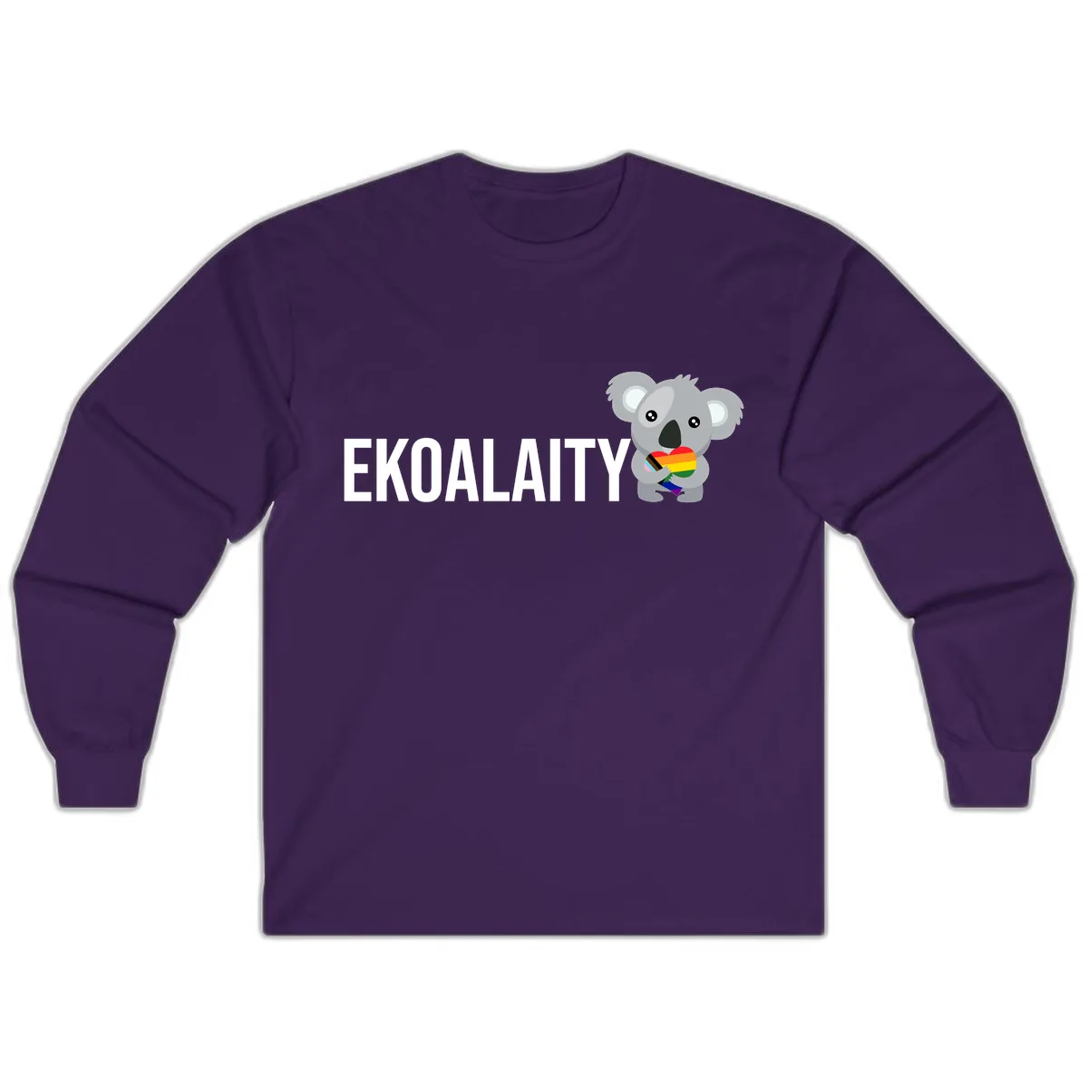 Equality Koala Pride Long Sleeve in Purple