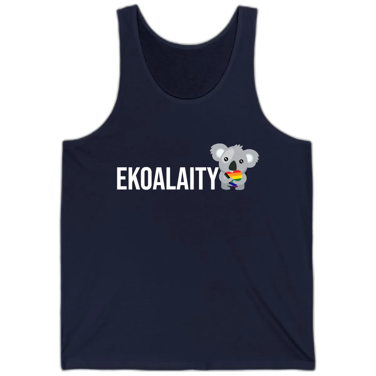 Equality Koala Pride Tank in Navy