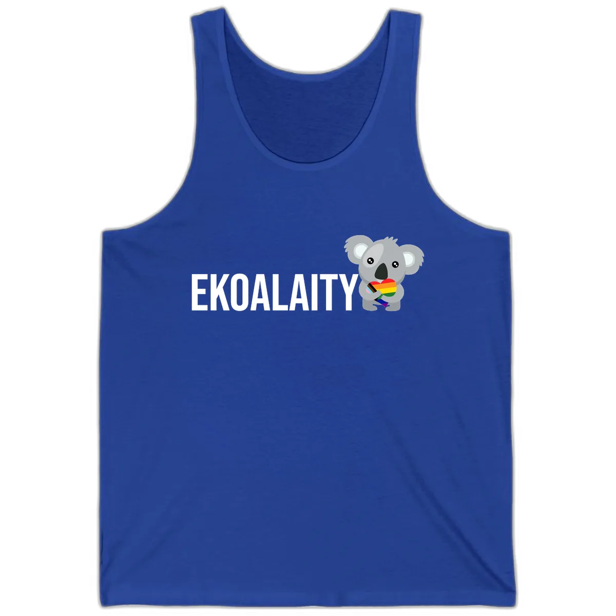Equality Koala Pride Tank in True Royal