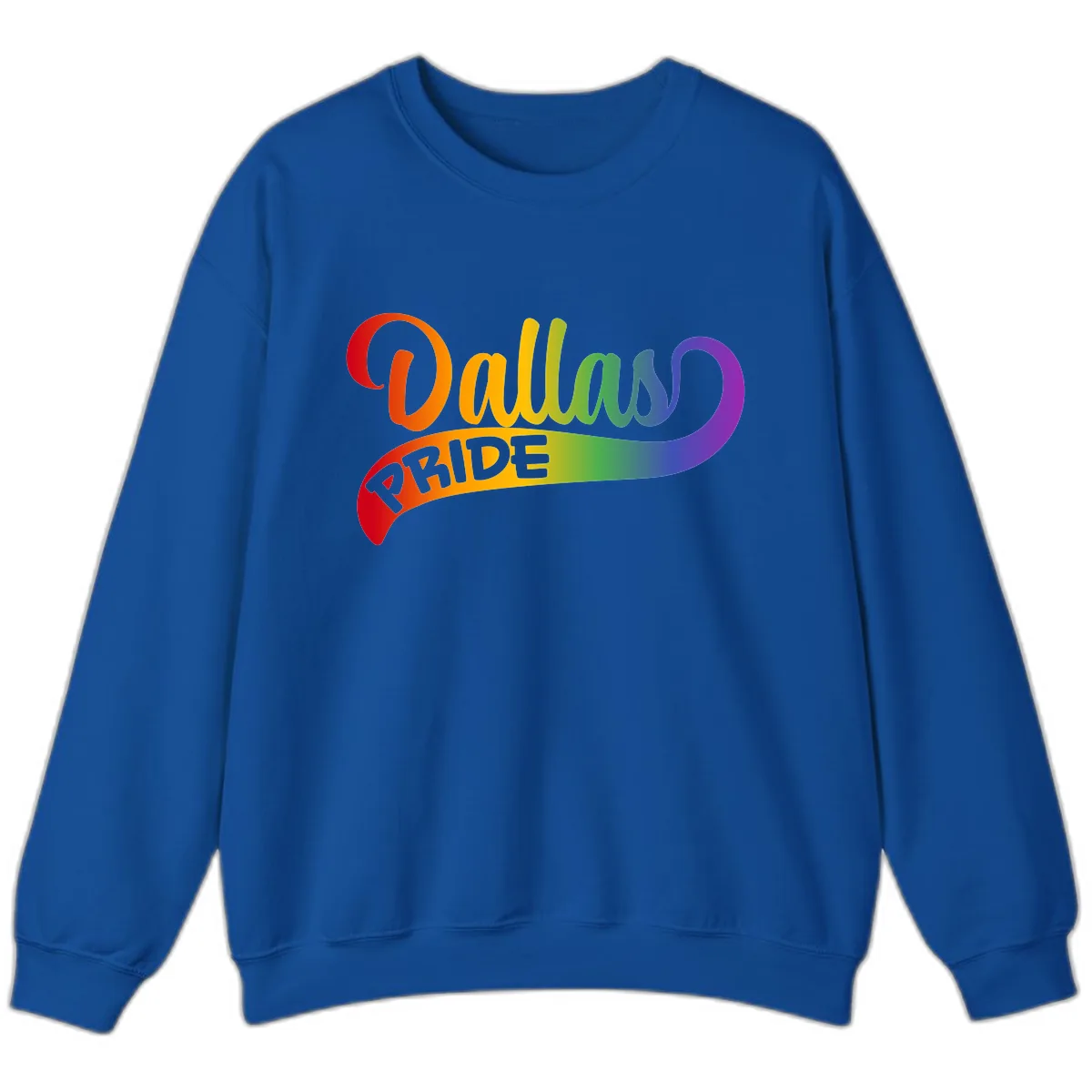 Equality Rainbow Pride Design Sweatshirt in Royal
