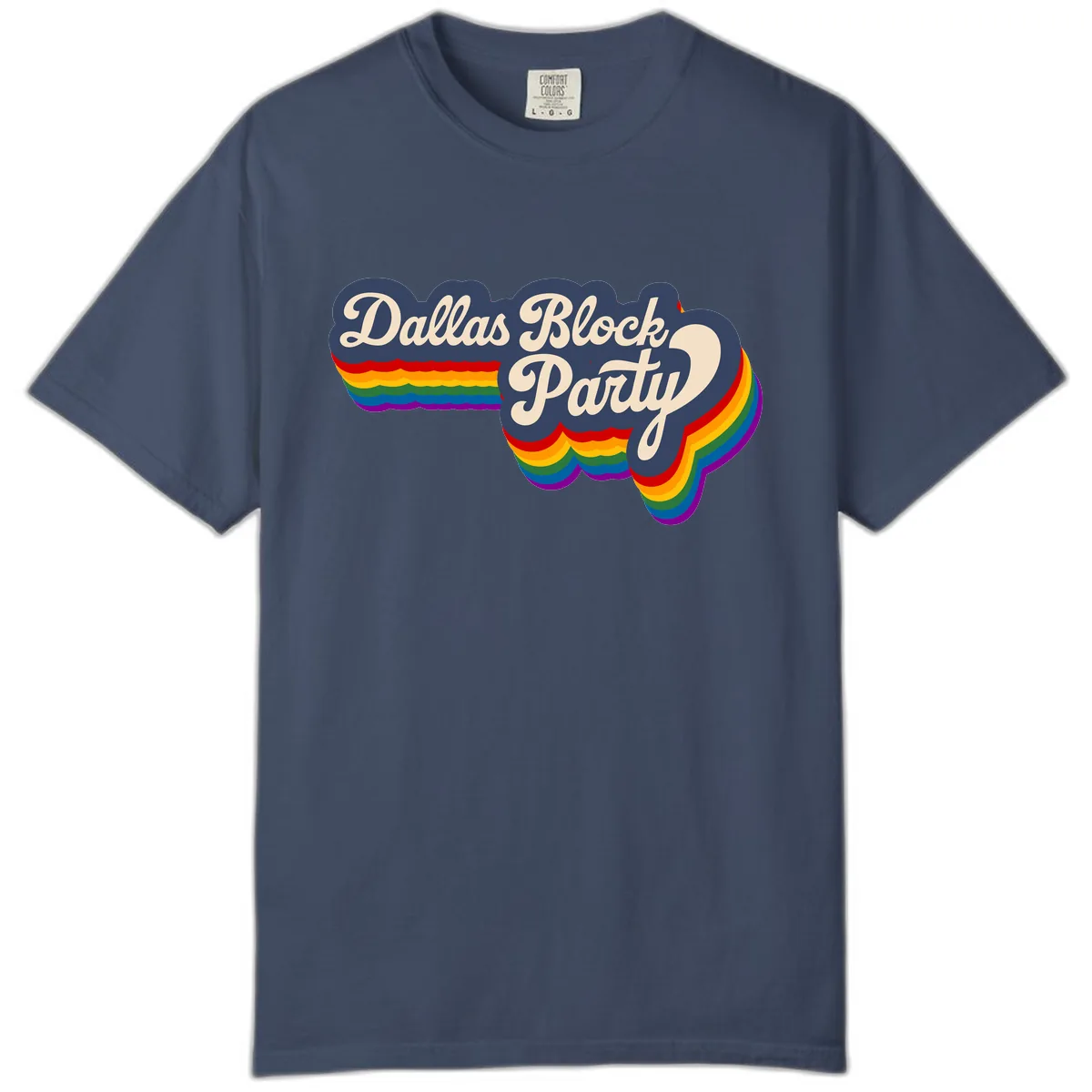 Dallas Block Party Comfort Color in Midnight