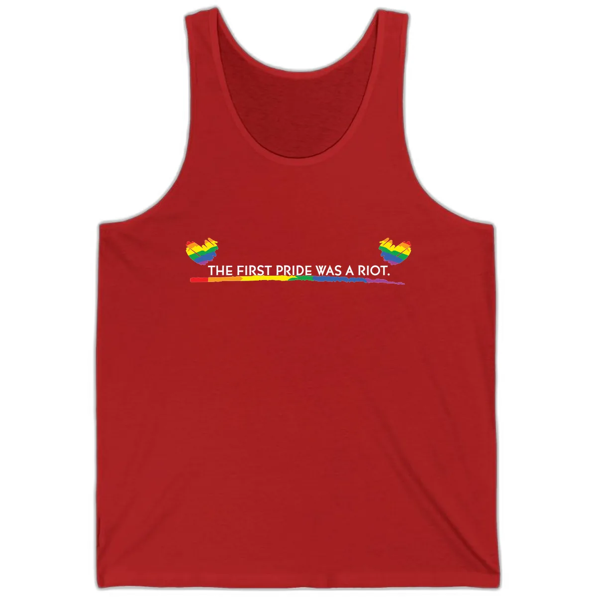 The First Pride Was A Riot Tank in Red