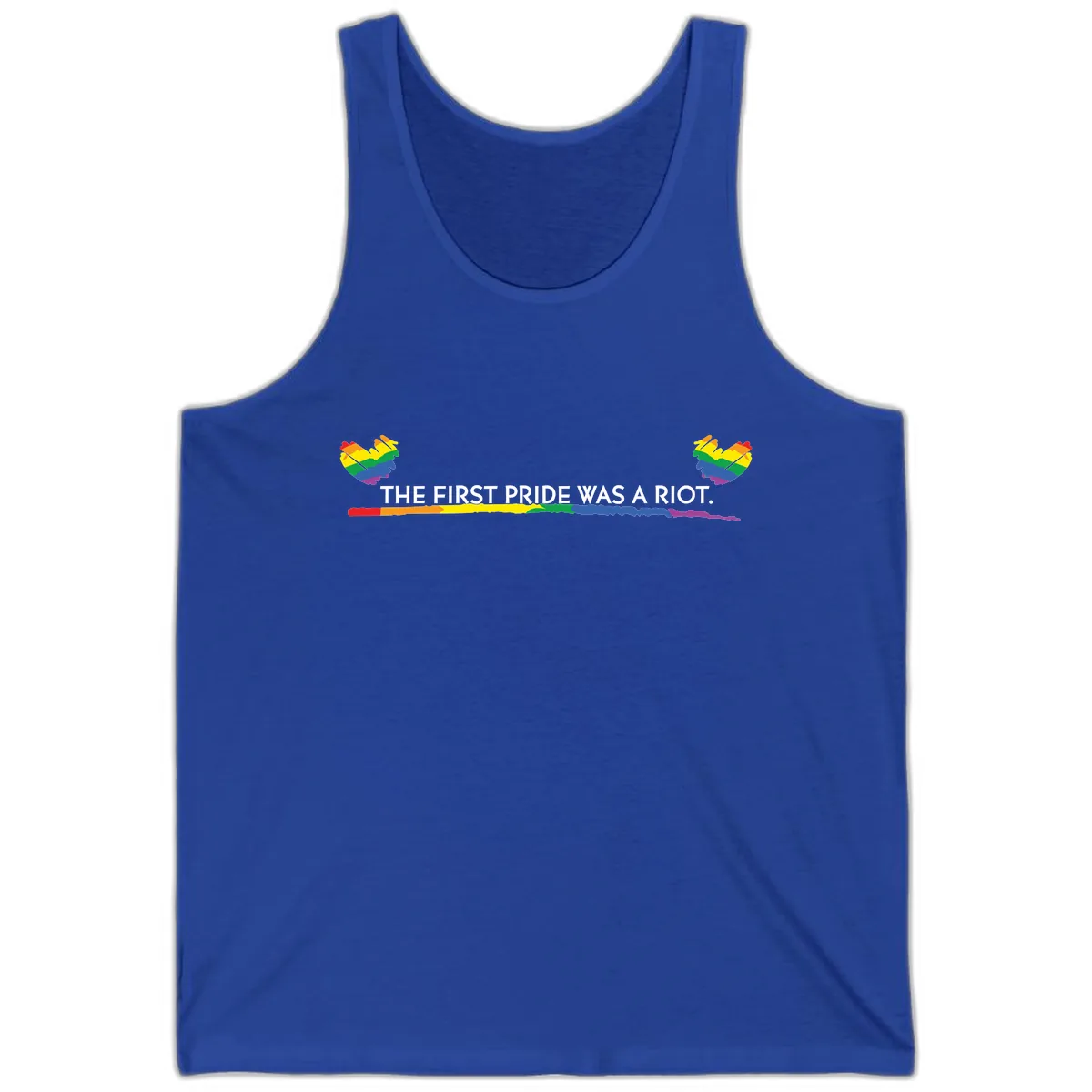 The First Pride Was A Riot Tank in True Royal