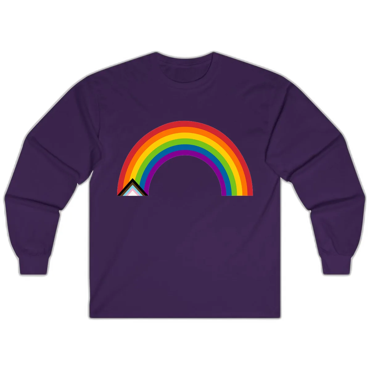 Rainbow Pride Arc Long Sleeve in Purple