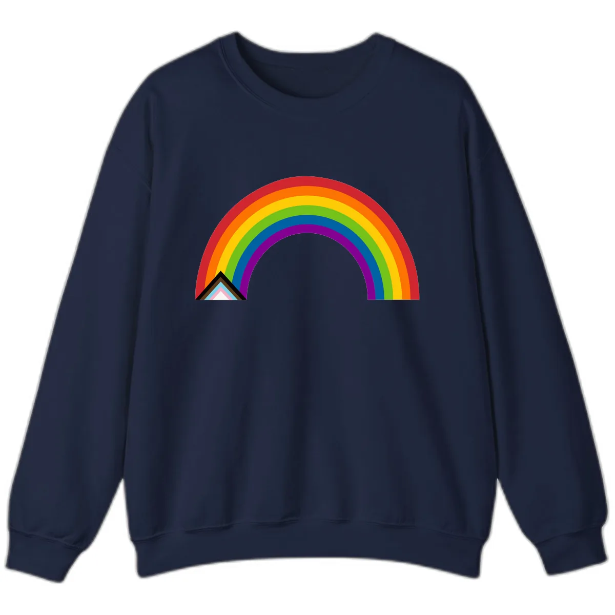 Rainbow Pride Arc Sweatshirt in Navy