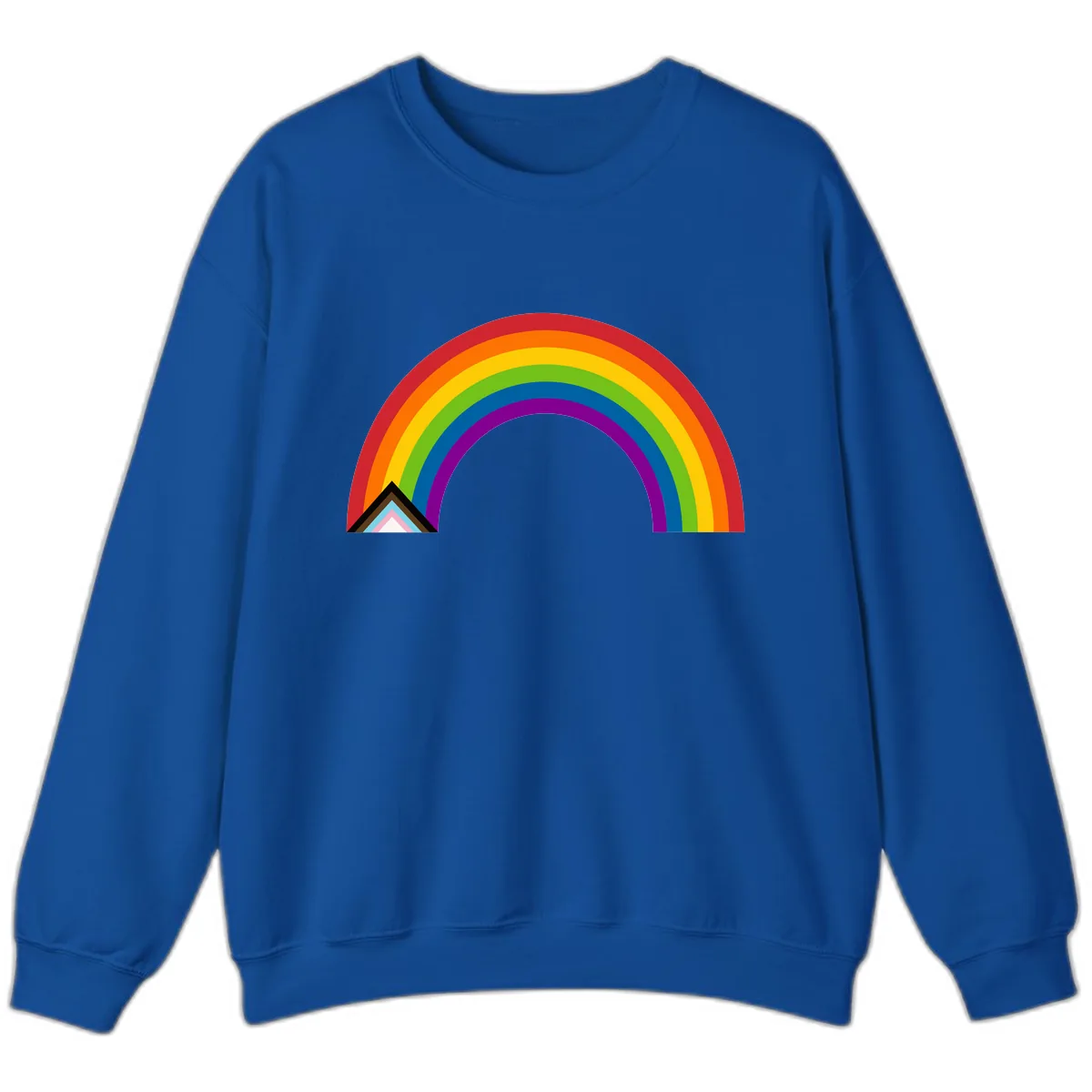 Rainbow Pride Arc Sweatshirt in Royal