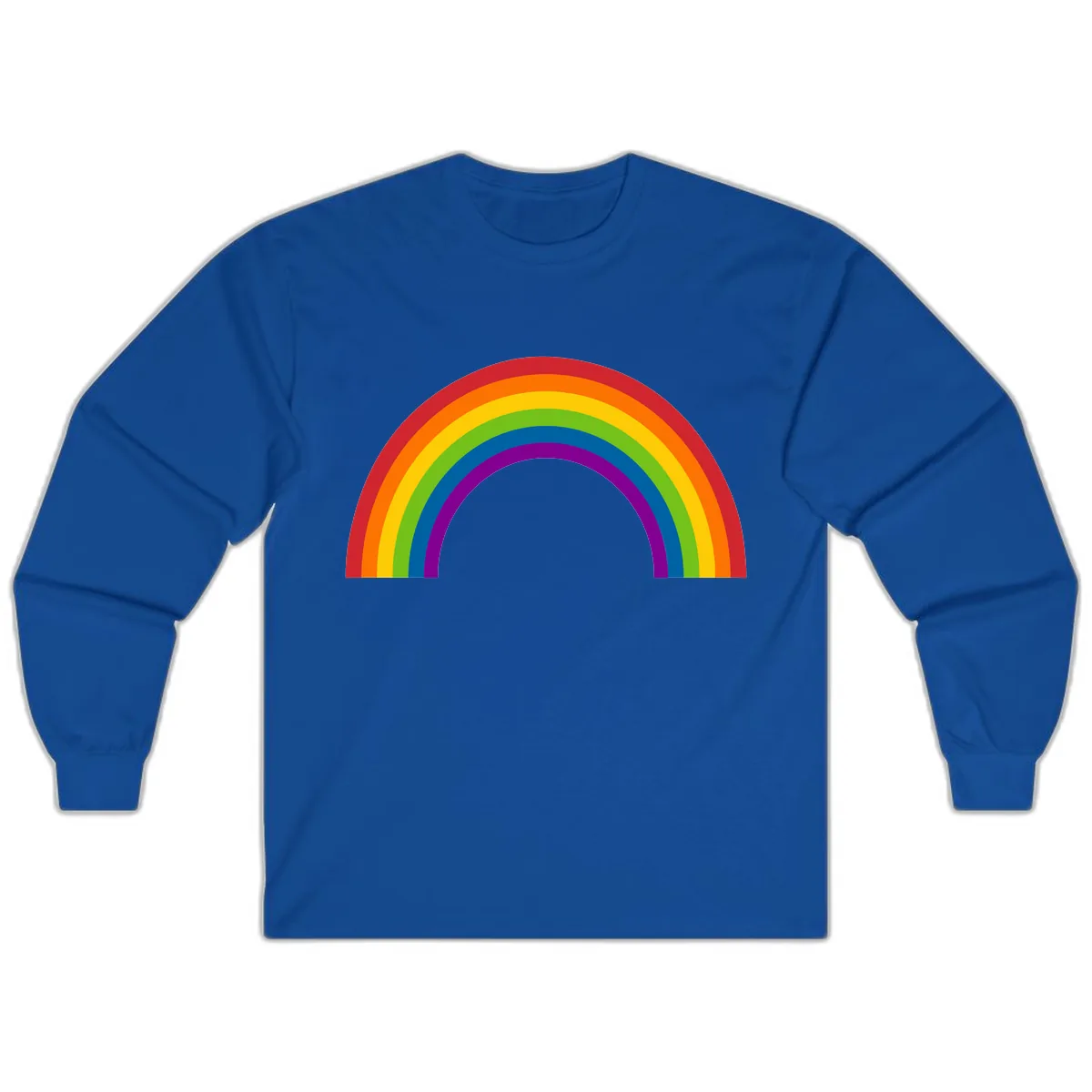 Classic Pride Rainbow Arc Long Sleeve in Royal