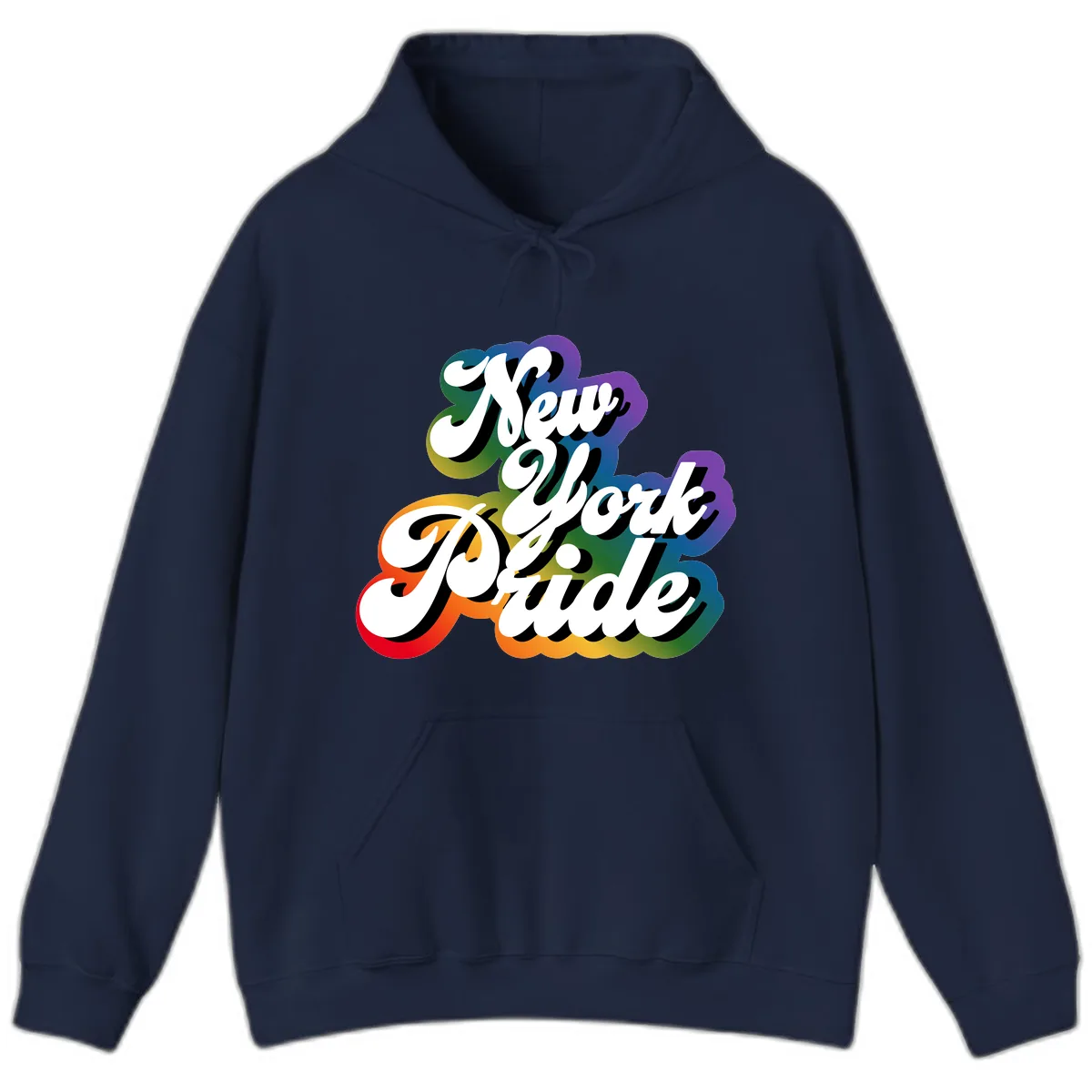 New York Pride Guide Hoodie in Navy