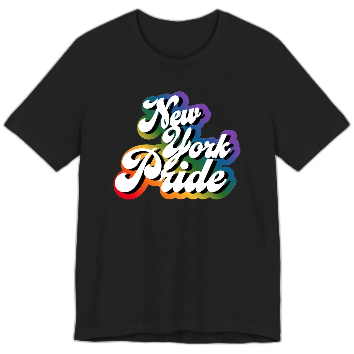 New York Pride Guide Premium T-Shirt in Black