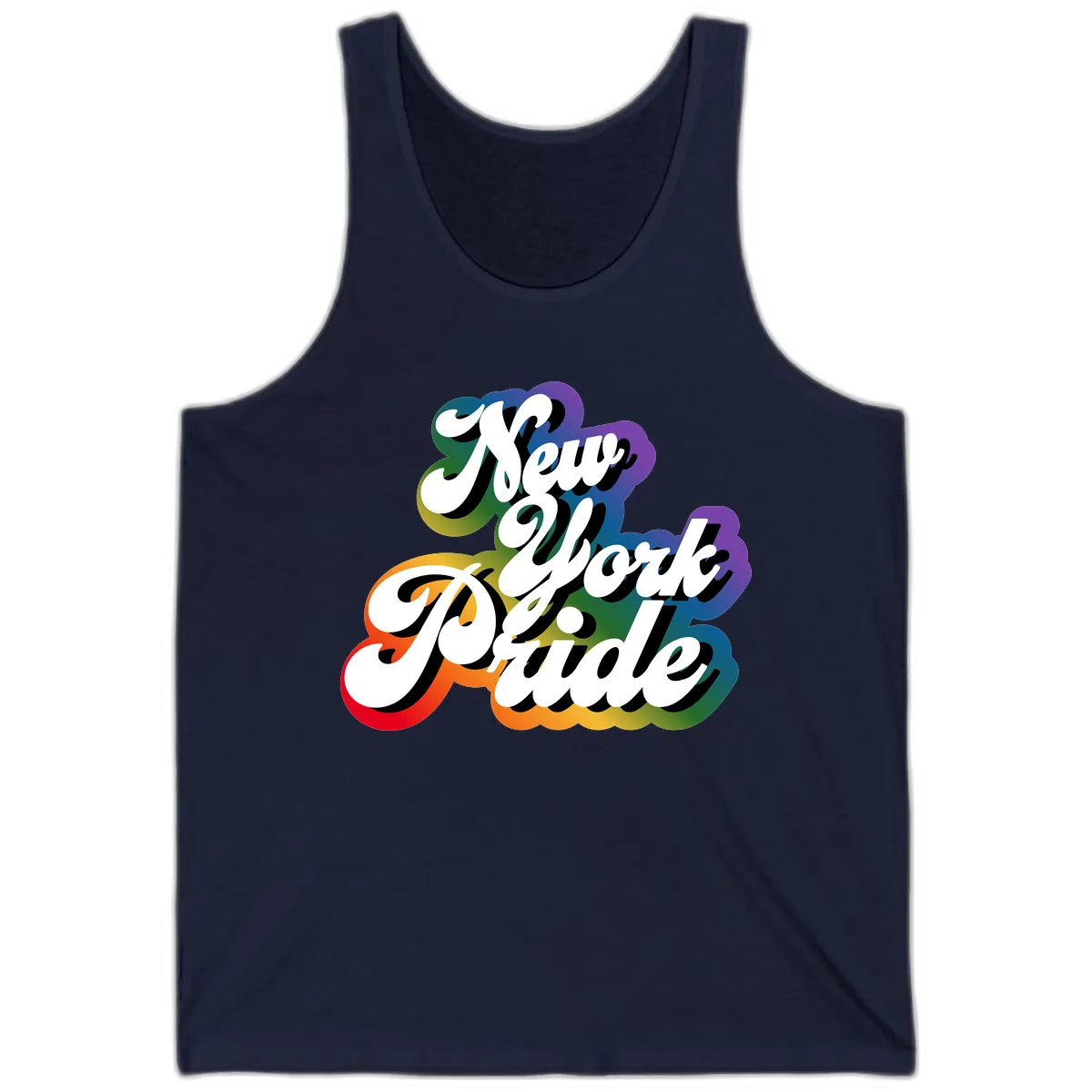 New York Pride Guide Tank in Navy