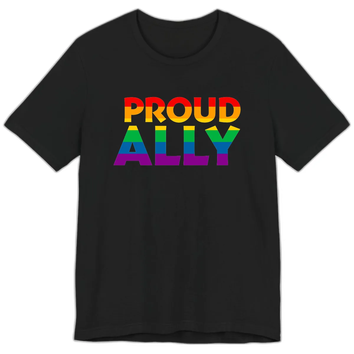 Proud Ally Premium T-Shirt in Black