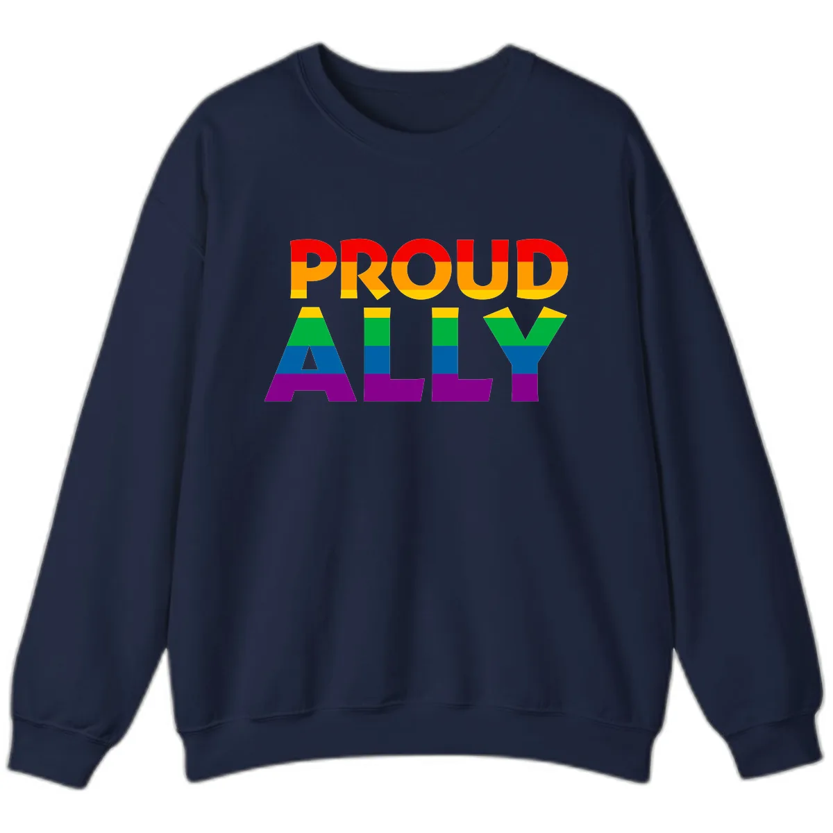 Proud Ally Sweatshirt in Navy