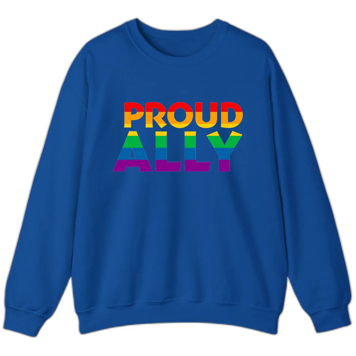 Proud Ally Sweatshirt in Royal