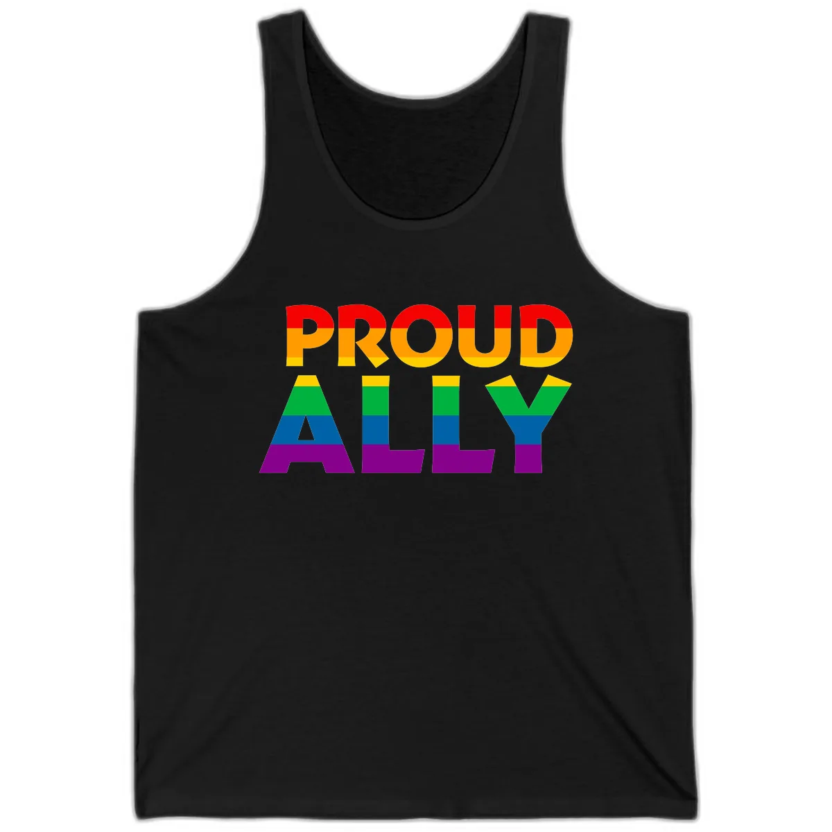 Proud Ally Tank in Black