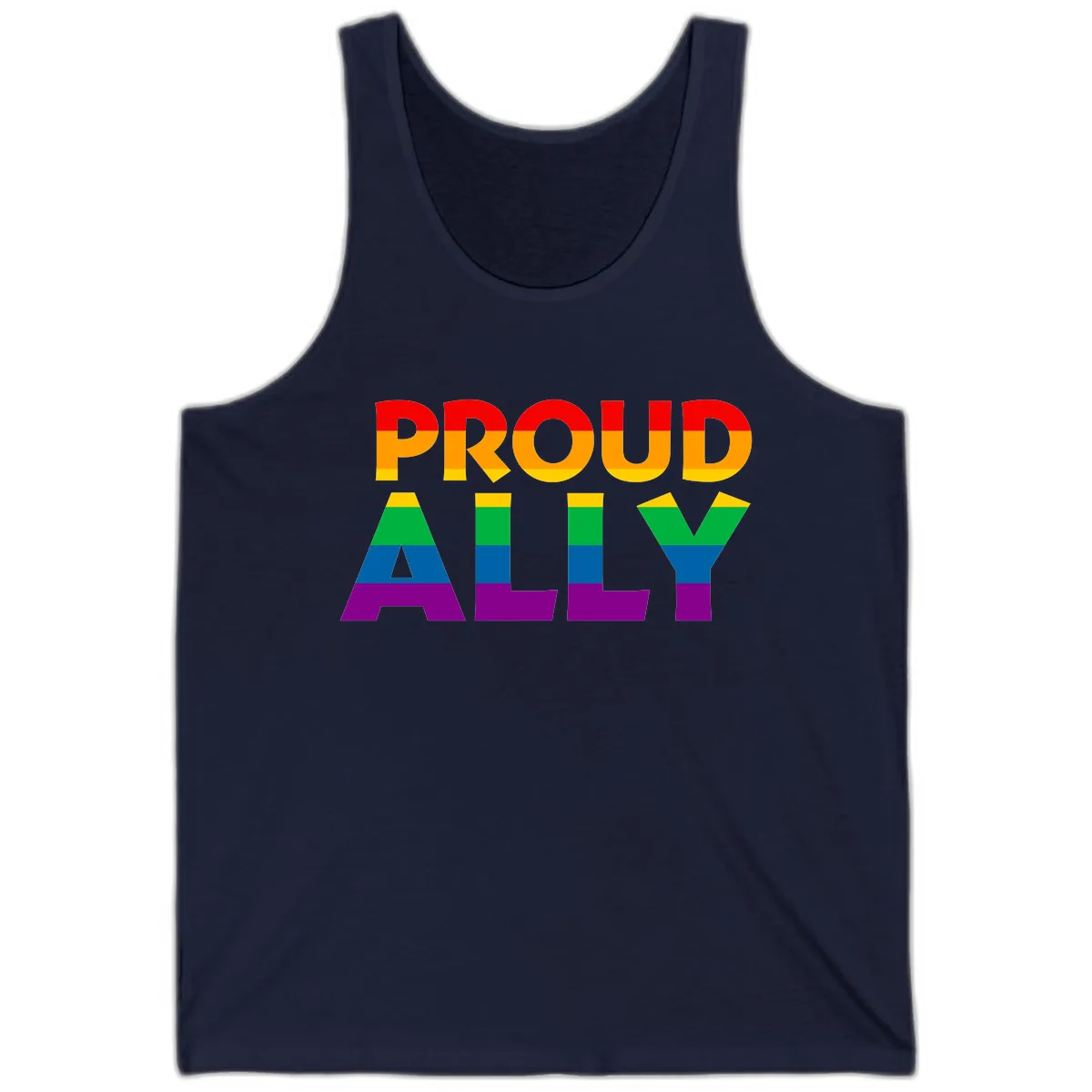 Proud Ally Tank in Navy
