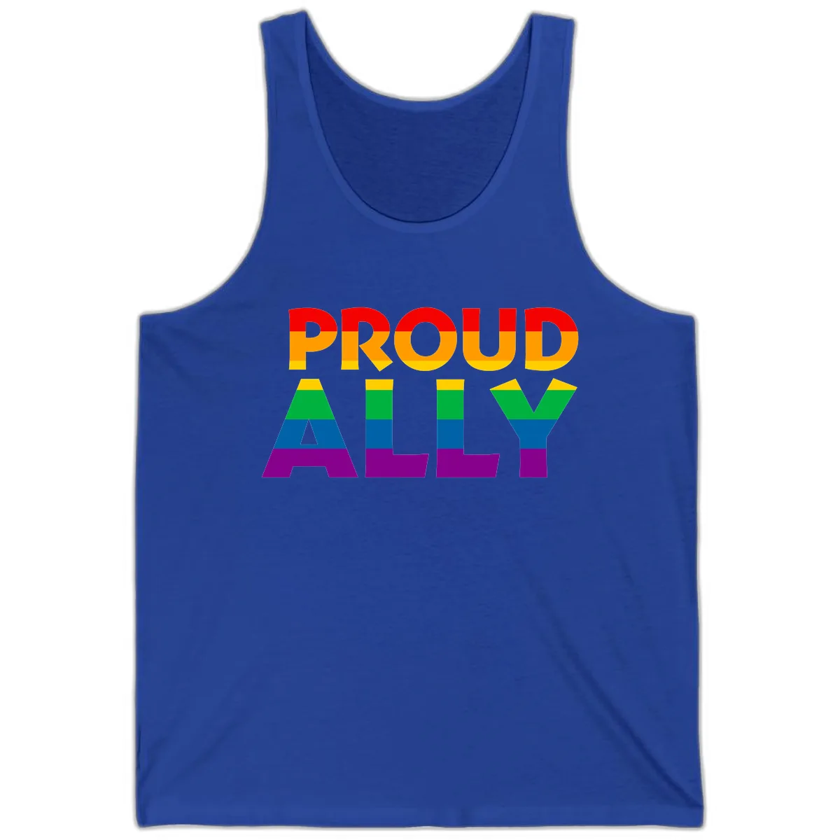 Proud Ally Tank in True Royal