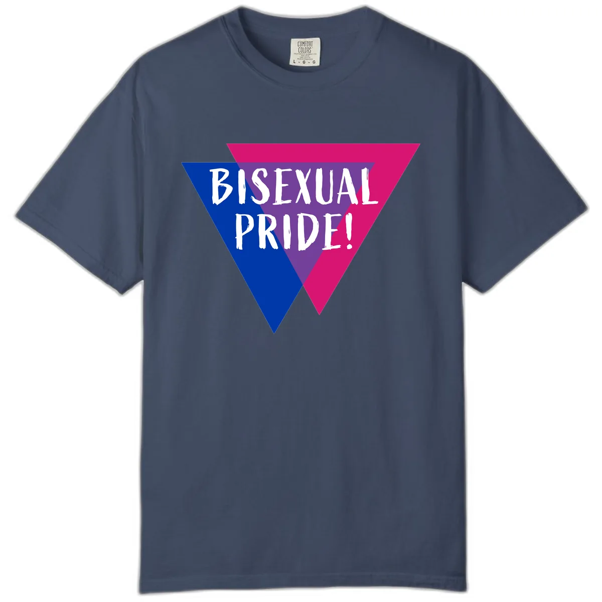 Bisexual Pride Comfort Color in Midnight
