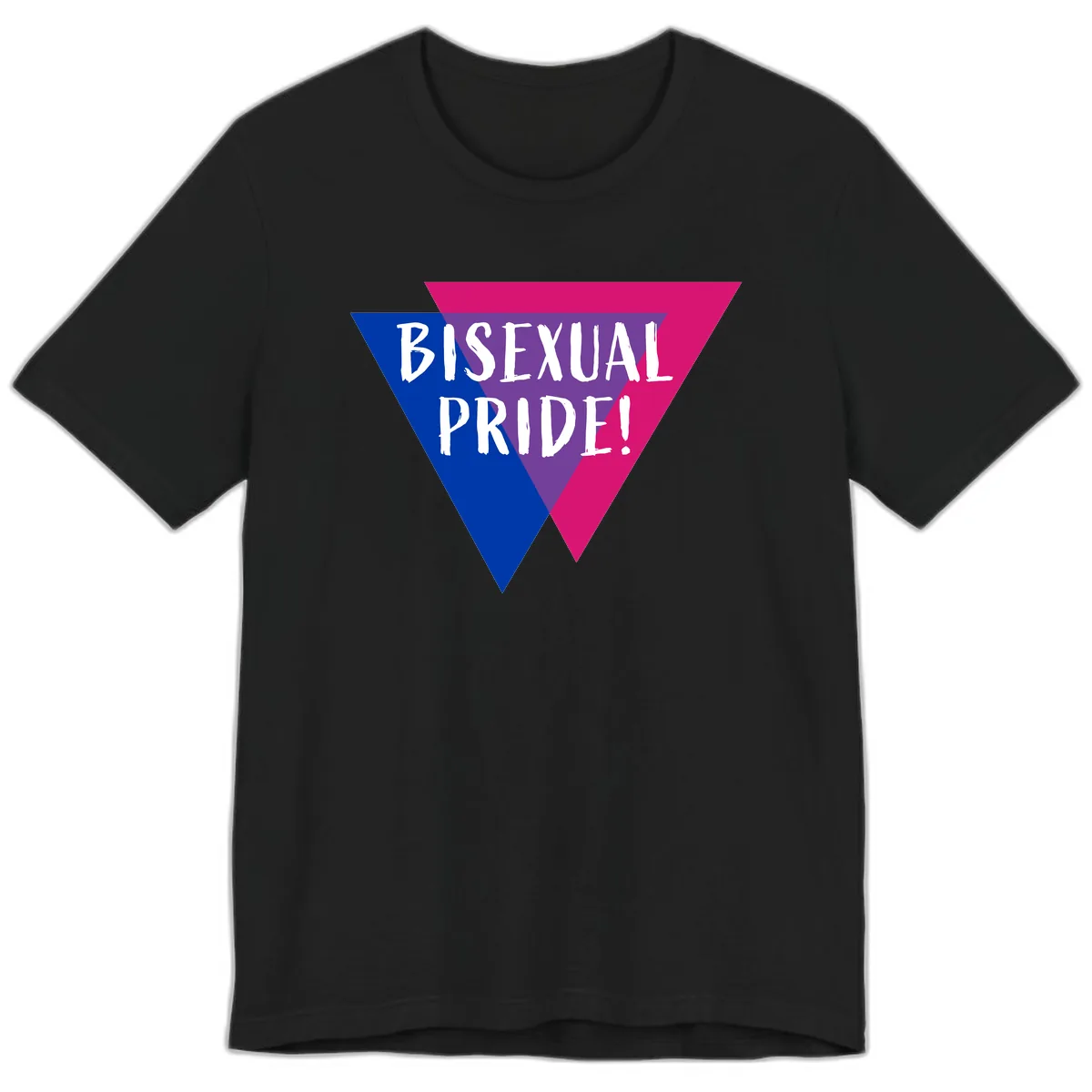Bisexual Pride Premium T-Shirt in Black