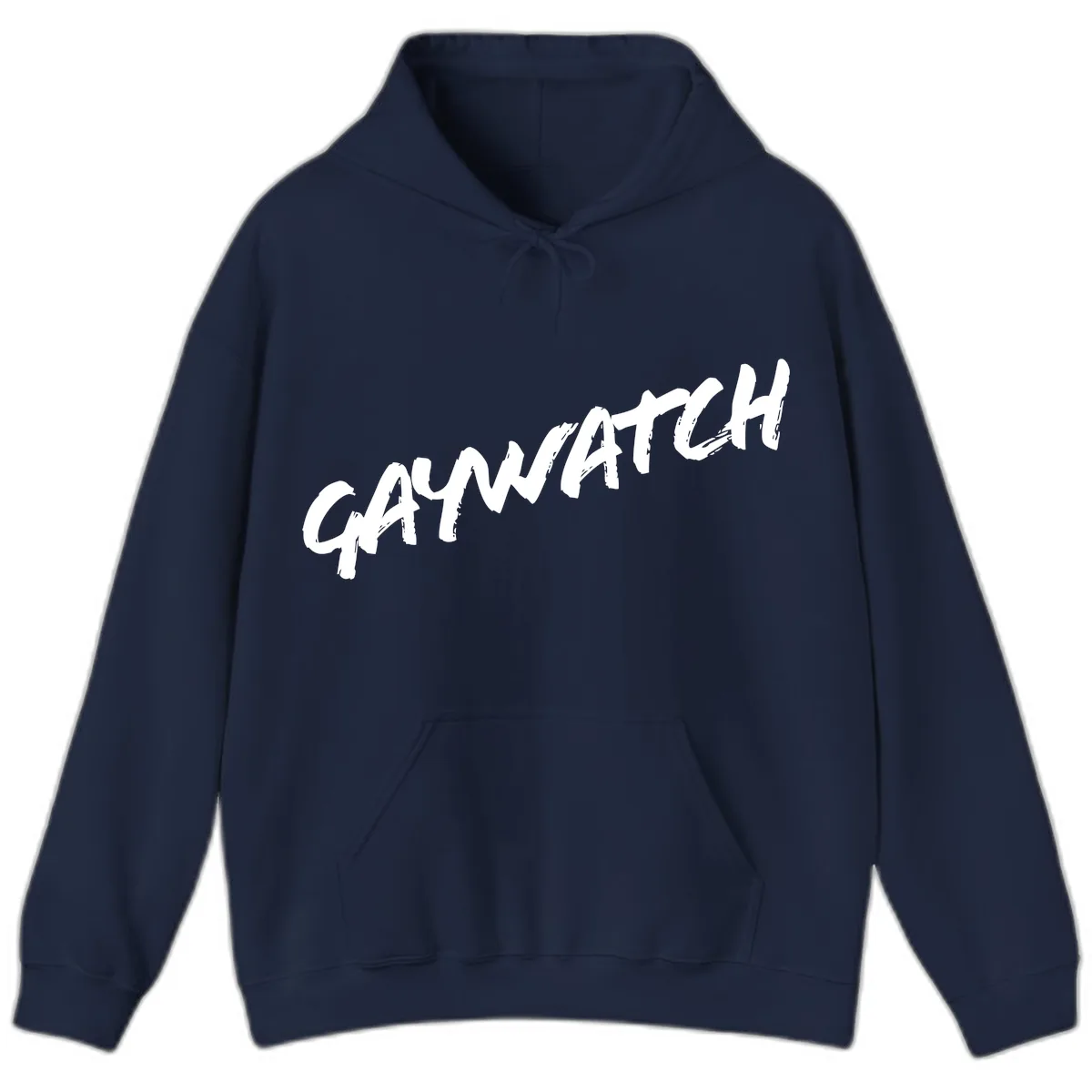 Growth Mindset Motivational Design Hoodie in Navy