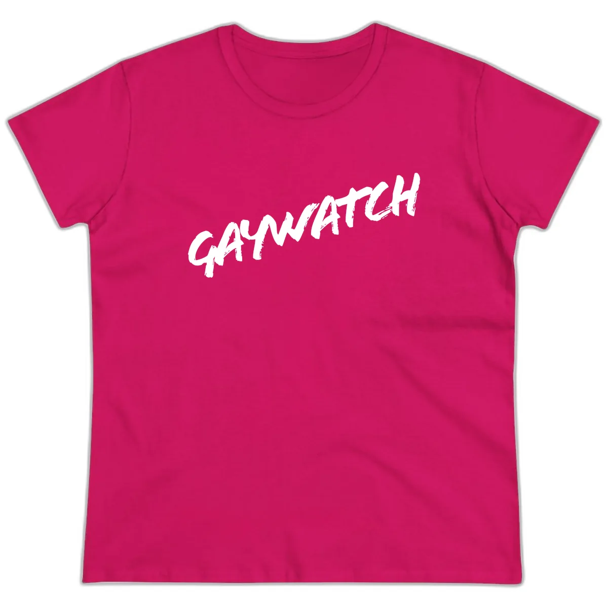 Growth Mindset Motivational Design Ladies Tee in Heliconia